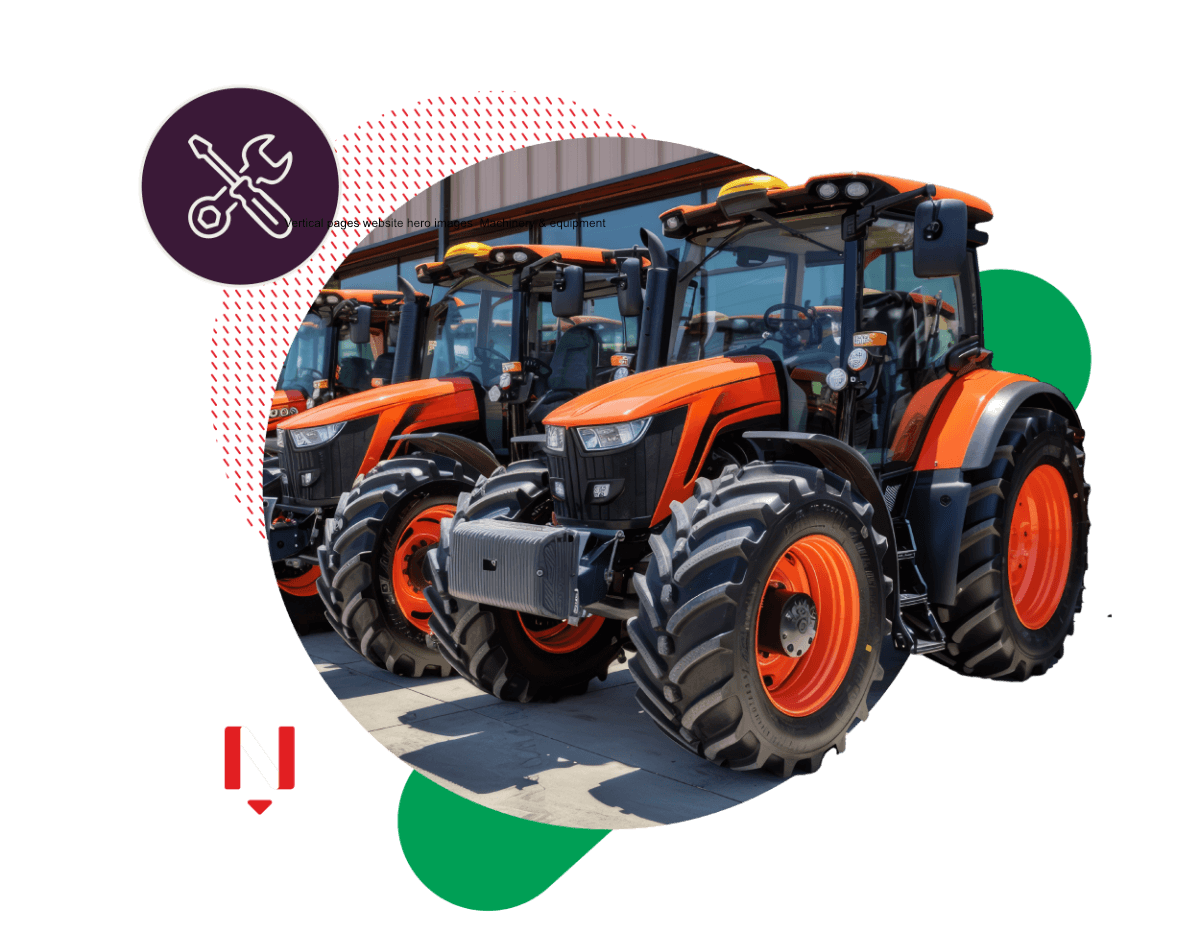 Machinery equipment hero
